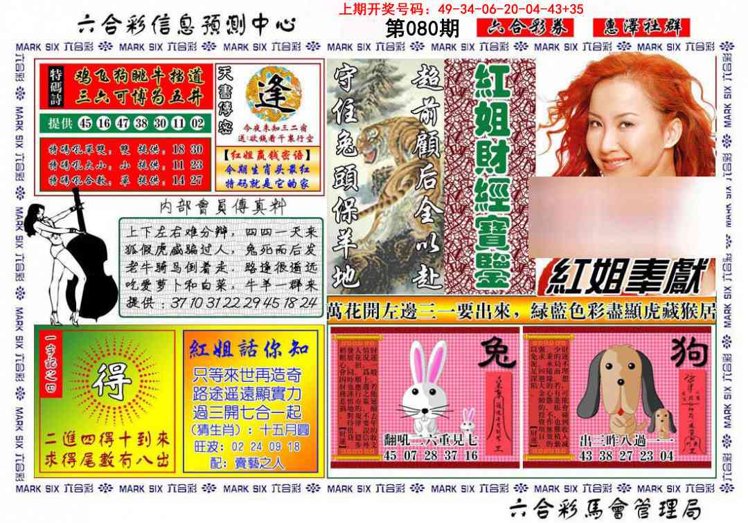 080期红姐财经宝鉴[图]